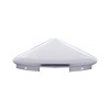 Aftermarket 4 Notch Front Hub Cap Stainless Steel Fits Mack