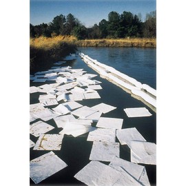 SpillTech Oil-Only Responder Absorbent Mat Pad, Lightweight, Polypropylene, 19” x 15” (L x W), White, Pack of 100 (WP100S)