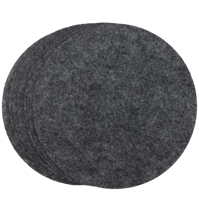 PUCSIQ Round Felt Pan Protectors for Dishes, Kitchens, Pots and