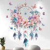 VePret Large Boho Flowers Dream Cather Wall Decals Peel and