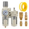 Air Compressor Filter Regulator Lubricator (FRL) Unit,Air Pressure Regulator with