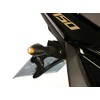 Motorbike LED Indicators - Black - Long Stem