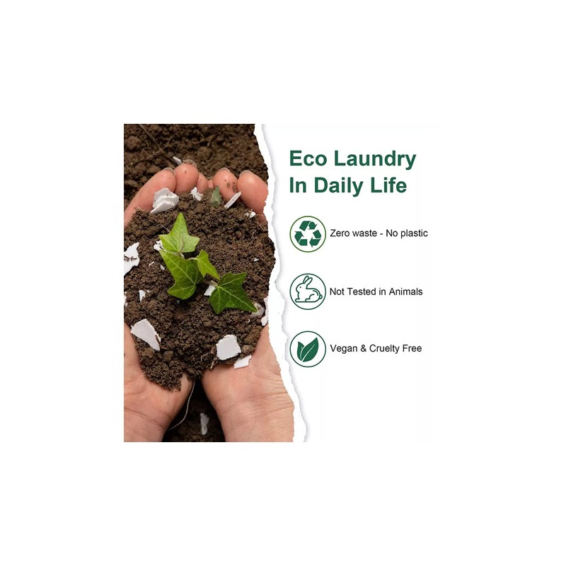 YouClean (50 loads) 25 Laundry Liquidless Detergent Sheets - Travel/College/Daily