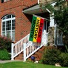 2 Pack Black History Month Flags Hanging Flags Outdoor Decorative