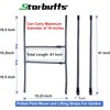Potted Plant Mover and Lifting Straps for Garden, Landscaping Lifting