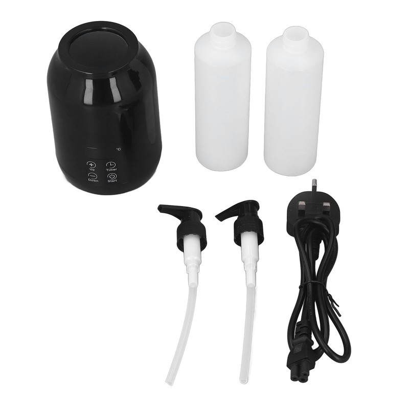 Single Bottle Massage Oil Heater Touch Control Thermostatic LED Massage