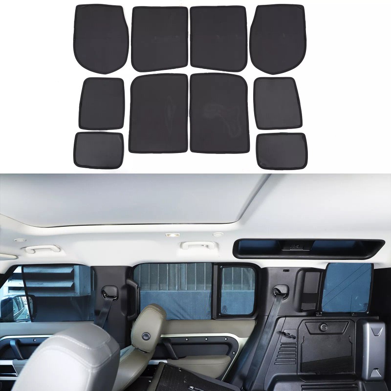 autopart2021 Car Window Screen Sun Shade Mesh Cover Windshield For