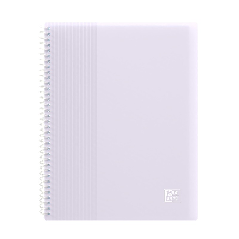 OXFORD School Life A5 Window 40 Pockets Polypropylene Cover Pastel