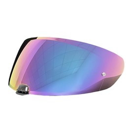 ZQIYDYP HJ-31 Helmet Visor for i70/i10,UV Protection Windproof Moto Helmet Visor Shield Helmet Accessories Compatible with HJC i70 i10(Rainbow)