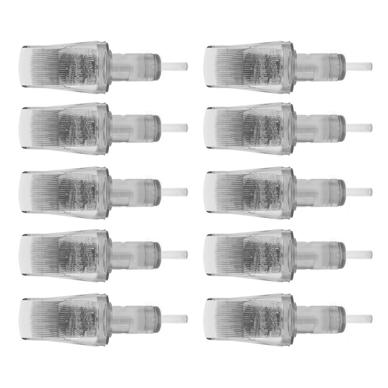 10pcs Shading Cartridge Needle Professional Stainless Steel Disposable Flat Blade