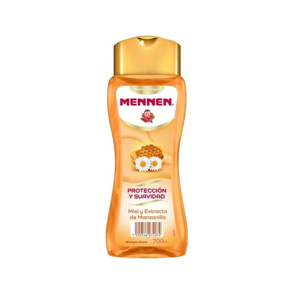 Shampoo Mennen Protección y Suavidad Miel y Manzanilla 700ml