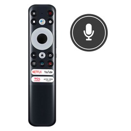 RC902N FMR1 Voice Replace TV Remote Control Compatible with TCL 4-Series 6-Series 5-Series Smart Google TV 85S446 65R646 55R646 55S446 65S446 75S446 75S546 75R646 43S446 50S446 65S546 55S546 50S546