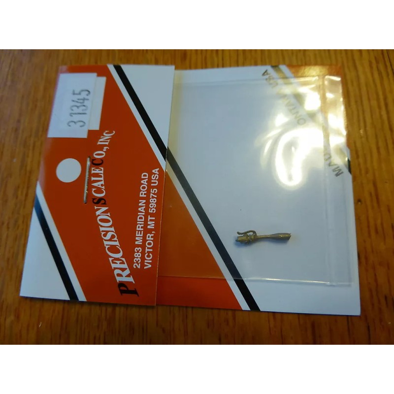 Precision Scale HO #31345 Whistle, 4-Chime Style (Brass Casting) Non-working