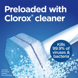 Clorox, Toiletwand - Recambios desinfectantes, 10 unidades