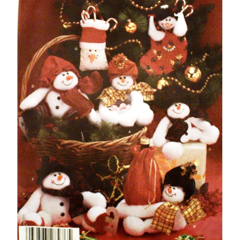 Simplicity 4934 Snowmen