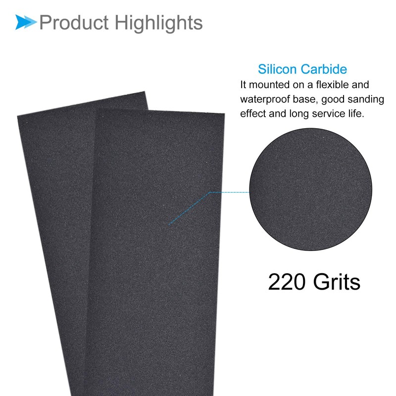 CoCud Wet Dry Sanding Sheets, 9 Inch x 3.6 Inch