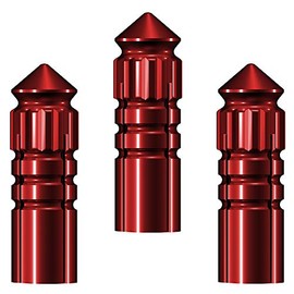 Mission F-Protect Protective Cover for Darts / Flights, Red, 5 Sets (15)