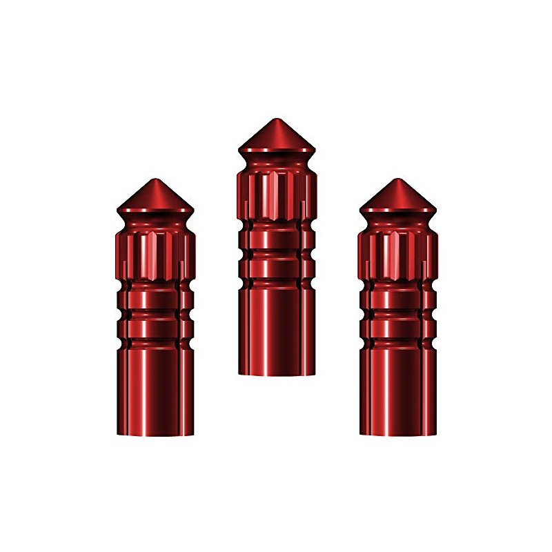 Mission F-Protect Protective Cover for Darts / Flights, Red, 5