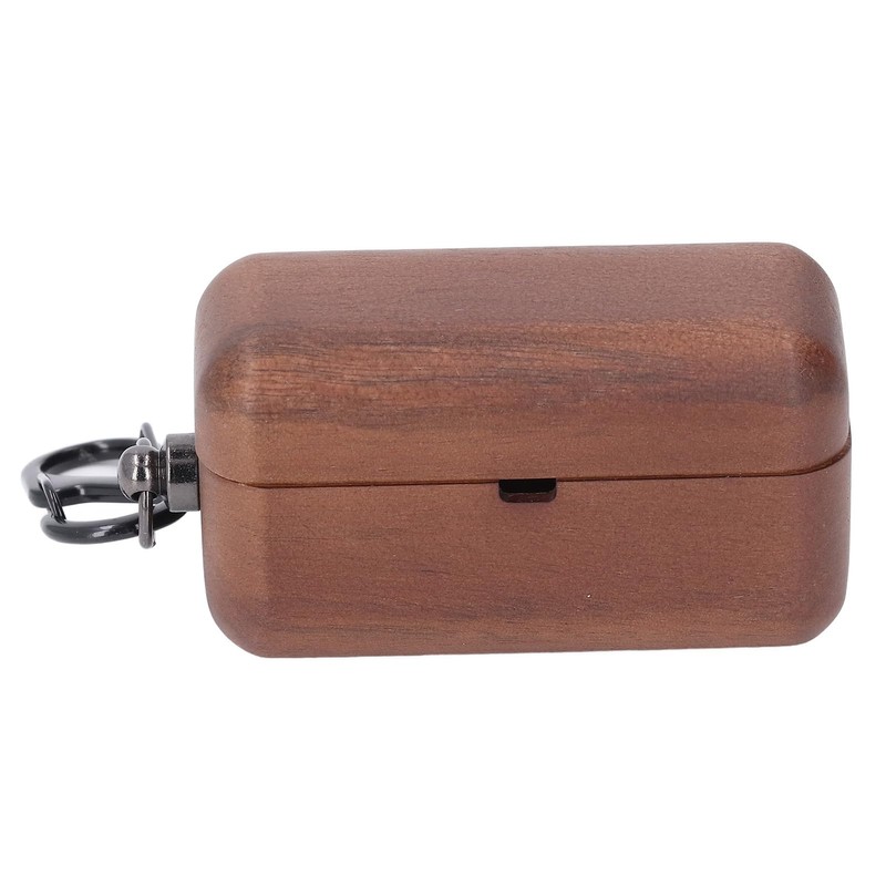 Wood Earbuds Case, Wood Protective Case for AZ80 Fine Polished
