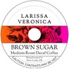 Brown Sugar Medium Roast Decaf Coffee (Single Serve K-Cup Pods)