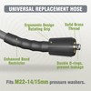 Pressure Washer Hose, 1/4" x 25 FT Flexible Power Pressure