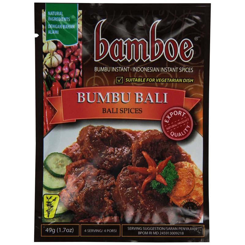 Bamboe Bumbu Bali Spices, 1.7-Ounce (Pack of 12)