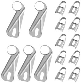 15pcs Apple Peeler Replacement Blades, Universal Stainless Steel 10pcs Peeling Blades with 5pcs Slicing and Core Removing Blades for Kitchen Restaurant Picnic Easy to Install