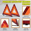 FLKQC Warning Triangles Safety Triangle Emergency Kit, 5 Pack Foldable