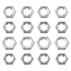 SG Store 40 Pcs Self Locking Hex Nut (6 Locking