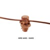 Split Bolt Connectors Copper Grounding Wire Clamps with Heat Shrink