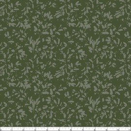 Wilmington Prints Green Fields Forest Tonal Leaves