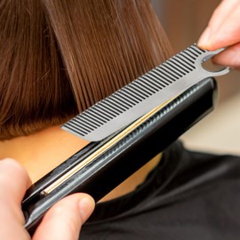 Credit Card Size Comb - Sturdy Beard Comb - Portable and Safe Pocket Comb Anti-Static for Vacation Travel Camping