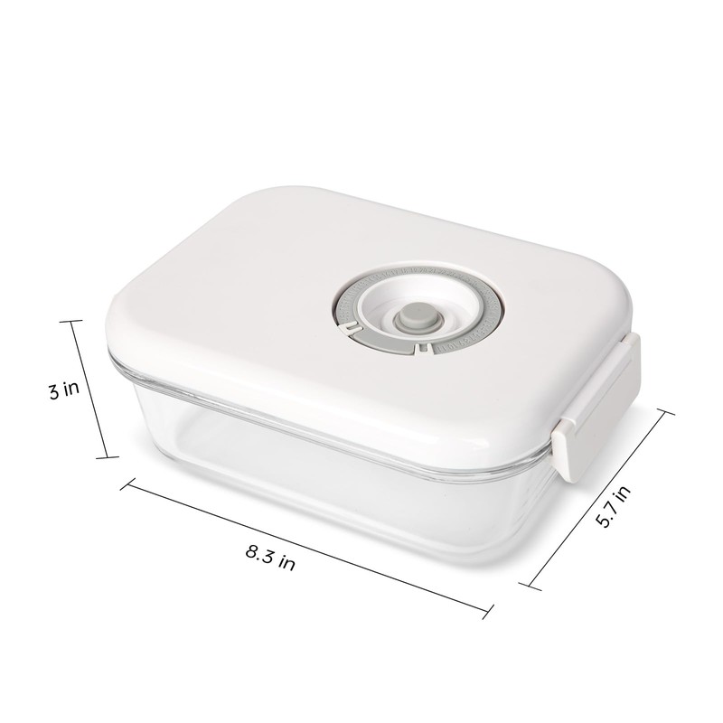 R-PACK Vacuum Food Jar for Freshness - Airtight Food Storage