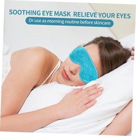 TOVINANNA Eye Cold Masks Cooling Eye Pads for Allergies Itching Eye Fatigue and Headaches 2 Pack