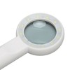 Handheld Magnifying Glass 5x Rechargeable Touch Control LED Light Handheld