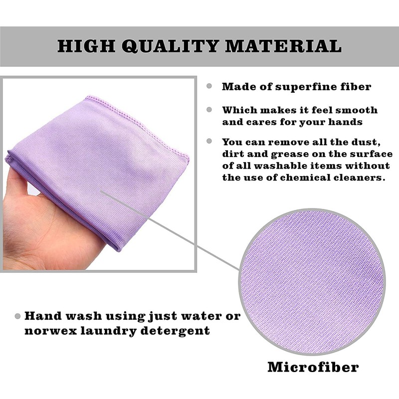 Longmann Korwex Enviro Cloth, Reusable Cleaning Cloth, Basic Package, Grey,