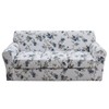 KRFOONN 4 Piece Printed Sofa Couch Cover for 3 Cushion