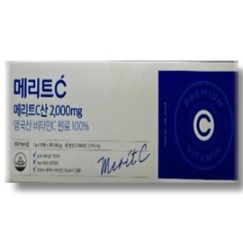 [건강나라] 휴온스 메리트C산 2000mg 90포 1개 [Health Nation] Huons Merit C Powder 2000mg 90 Sachets 1 Pack