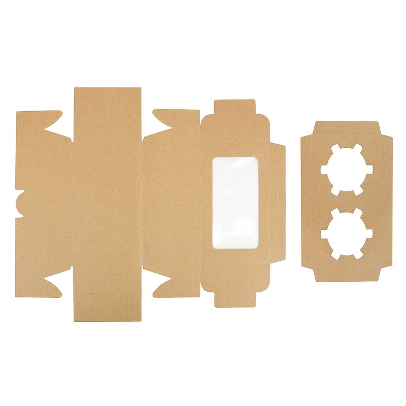 Emartbuy Kraft Bakery 12 x Cupcake / Muffin Party Boxes