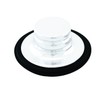 Westbrass A2165-50 4-1/4" OD Post Style Large Kitchen Basket Strainer
