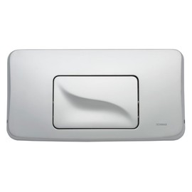 No Swimming Gala Flush Plate Matt Chrome 227702 Toilet Push Plate