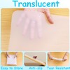 PABUSIOR Silicone Mats for Crafts: Translucent Liner, 11.4×11.4 In (2/Pack),