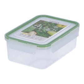 Konan Original LIFELEX 4-Point Locking Storage Container, Integrated Washer, 9.8 fl oz (2,600 ml), Manufacturer: ASVEL Co., Ltd