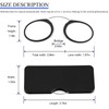 REAVEE Ultra Thin Armless Reading Glasses for Men Women, No