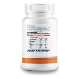 Luteína Y Zeaxantina Vitaminas C Y E, Zinc, Cobre - 100 Cápsulas Naima