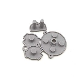 Colorful Conductive Rubber Pad Buttons A-B D-pad for GBA Gameboy Advance Silicone Start Select Keypad Gray