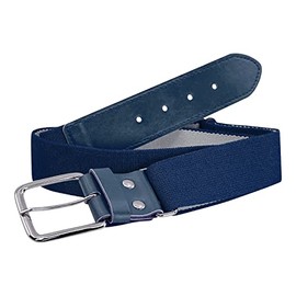 PEAR SOX Baseball Softball Elastic Sports Belt, Youth and Adult Sizes (Navy, Adult)