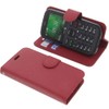 foto-kontor Cover compatible with Doro 1370 book-style red case