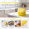 Lemon Kitchen Dish Cloths 4 Pack Shaped Dishes Cleaner Cloths