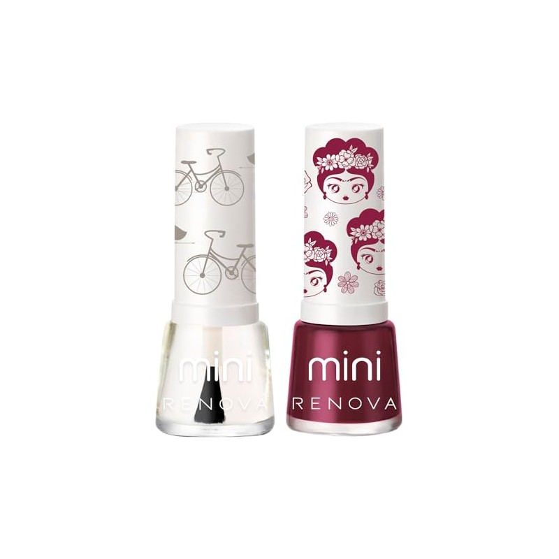 Esmaltes de uñas Renova Mini Duo Mariel y Brillo cada